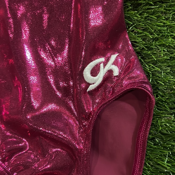 GK Gymnastics Leotard - Xcel Regionals championships - with matching scrunchie - Picture 2 of 6
